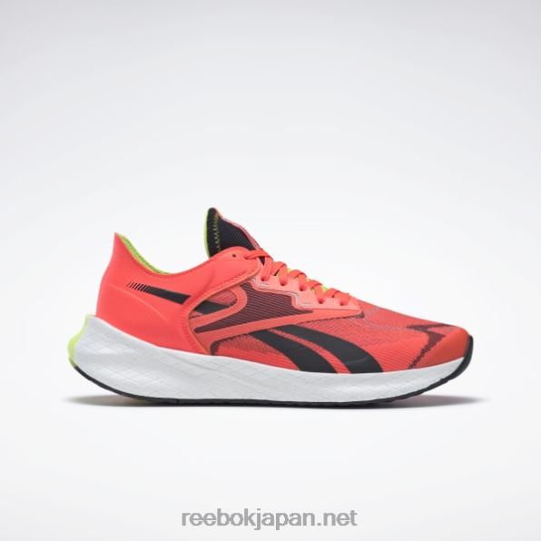 フロートライド エナジー シンメトロス 2 メンズ ランニング シューズ Reebok オレンジフレア/コアブラック/アシッドイエロー 0P4081130