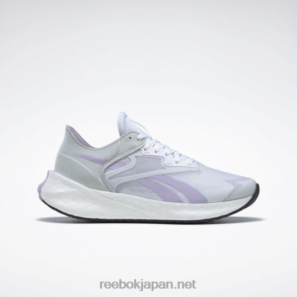 フロートライド エナジー シンメトロス 2 レディース ランニング シューズ Reebok ftwr ホワイト/ピュア グレー 2/パープル オアシス 0P408386