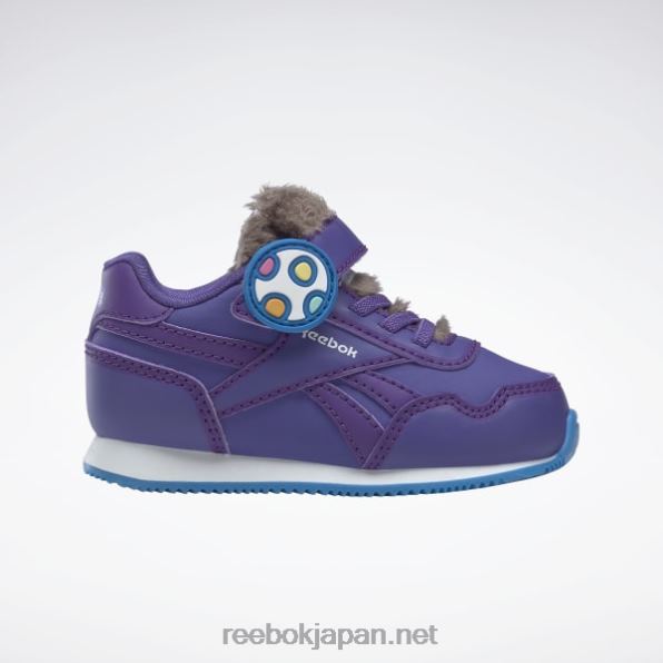 子供たち ペッパ ピッグ クラシック ジョガー 3 1v シューズ - 幼児用 Reebok 押しの強いパープル/マジックパープル/エナジーブルー 0P4081423