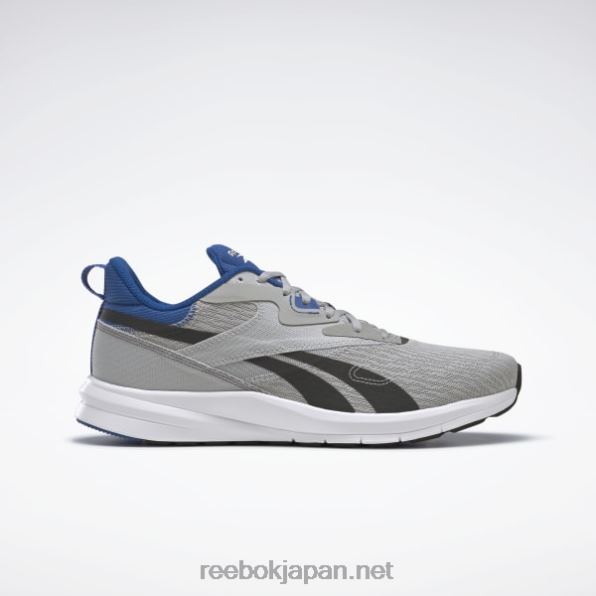 ランナー 4 4e メンズ ランニング シューズ Reebok ピュアグレー3/ピュアグレー8/ベクターブルー 0P4081198