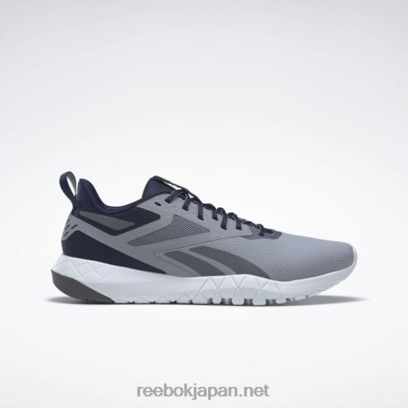 フレクサゴン フォース 4 メンズ トレーニング シューズ Reebok ベクター ネイビー/コールド グレー/コールド グレー 6 0P4081132