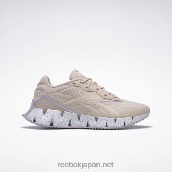 ジグ ダイナミカ 4 レディース シューズ Reebok ソフトエクリュ/パープルオアシス/FTWRホワイト 0P408418