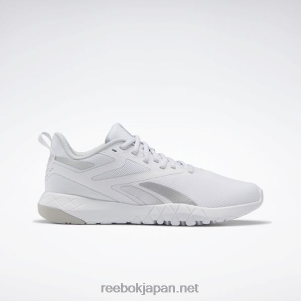 フレクサゴン フォース 4 レディース トレーニング シューズ Reebok ftwr ホワイト/ピュア グレー 2/シルバー メット。 0P408263