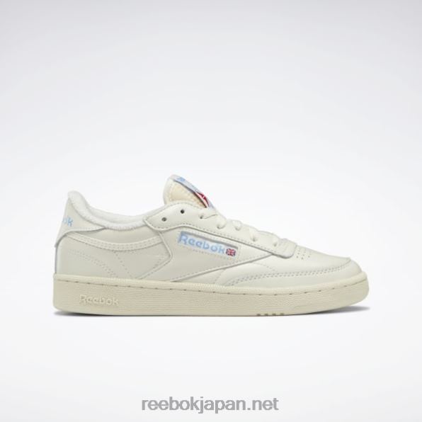 クラブ C 85 ヴィンテージ レディース シューズ Reebok チョーク/アラバスター/スカイブルー 0P4088