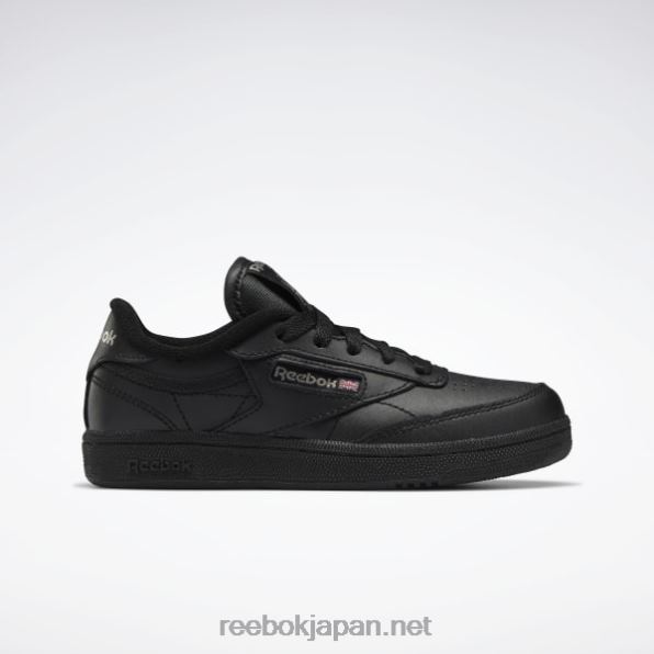 子供たち クラブ C シューズ - 就学前 Reebok ブラック/チャコール 0P4081429