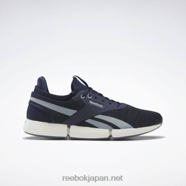 デイリーフィット DMX 2.5 レディース シューズ Reebok ベクター ネイビー/シーサイド グレー/チョーク 0P408953