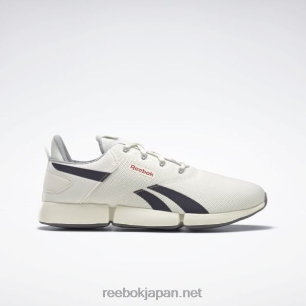 デイリーフィット DMX メンズ シューズ Reebok チョーク/ベクター ネイビー/ベクター レッド 0P4081143