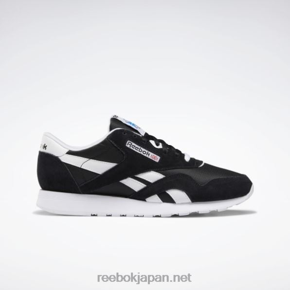 クラシックナイロン紳士靴 Reebok 黒、白 0P4081179