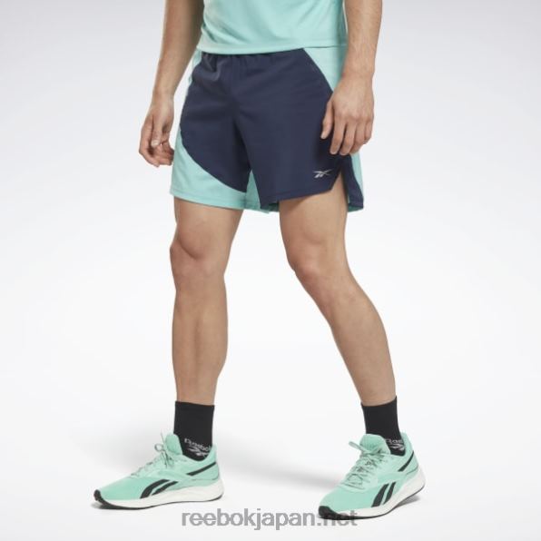 男性 ランニングショーツ Reebok セミクラシックティール 0P4081207