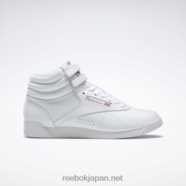 フリースタイル ハイ レディース シューズ Reebok 白 0P40813