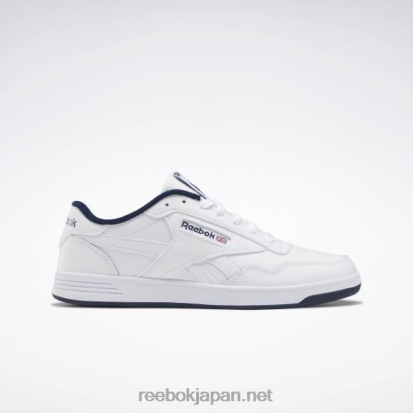 クラブメットメンズシューズ Reebok ホワイト/カレッジネイビー 0P4081334