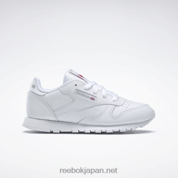 子供たち クラシックな革靴 - 就学前 Reebok 白 0P4081385