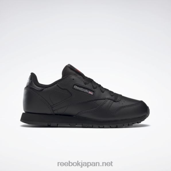 子供たち クラシックな革靴 - 就学前 Reebok 黒 0P4081447