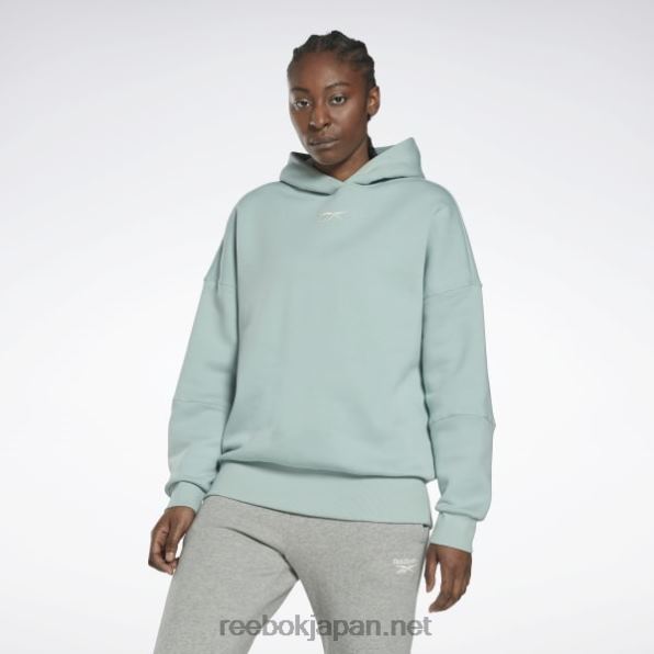 女性 ラックス オーバーサイズ パーカー Reebok シーサイドグレー 0P408367