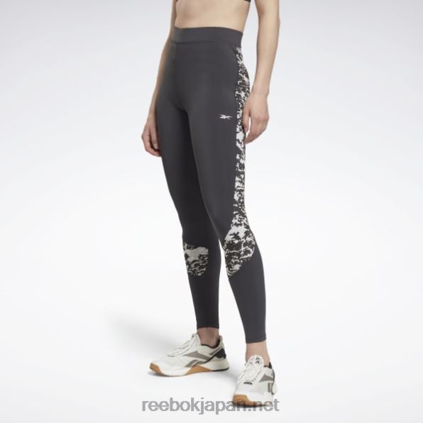 女性 モダンなサファリレギンス Reebok ナイトブラック 0P408466