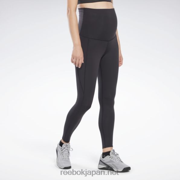 女性 ラックスマタニティレギンス Reebok 黒 0P408583