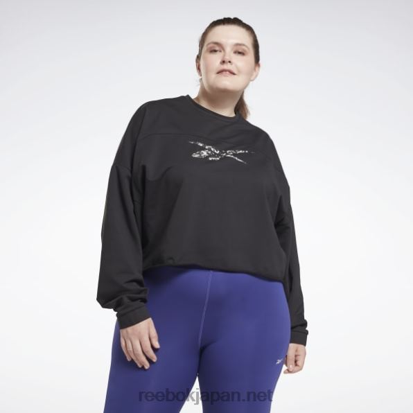 女性 モダンサファリカバーアップ（プラスサイズ） Reebok 黒 0P408664