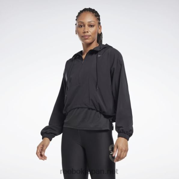 女性 ランニングウーブンジャケット Reebok ナイトブラック 0P408742