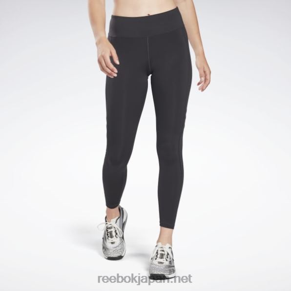 女性 トレーニング準備完了メッシュレギンス Reebok ナイトブラック 0P408853