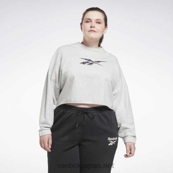 女性 モダンサファリカバーアップ（プラスサイズ） Reebok ライトグレーヘザー 0P408875