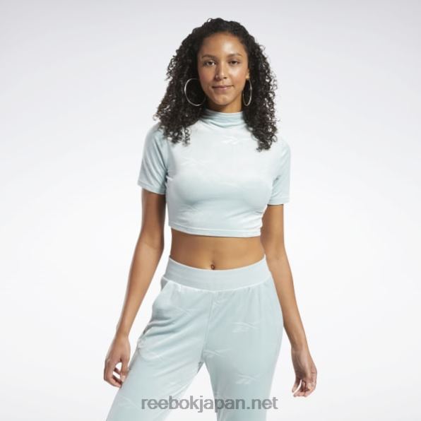 女性 クラシックエナジータイトトップ Reebok シーサイドグレー 0P408887