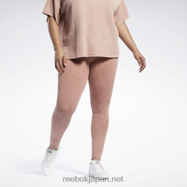 女性 クラシックナチュラルダイレギンス（プラスサイズ） Reebok 峡谷のサンゴ 0P408910