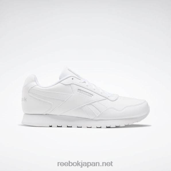 クラシック ハーマン ラン レディース シューズ Reebok ホワイト/スチール 0P408928