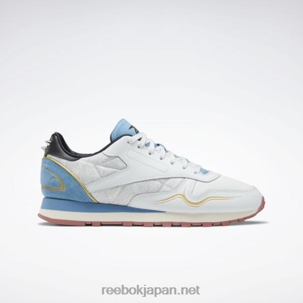 ストリートファイタークラシックレザーシューズ Reebok ポーラーブルー/タフブルー/コアブラック 0P408929