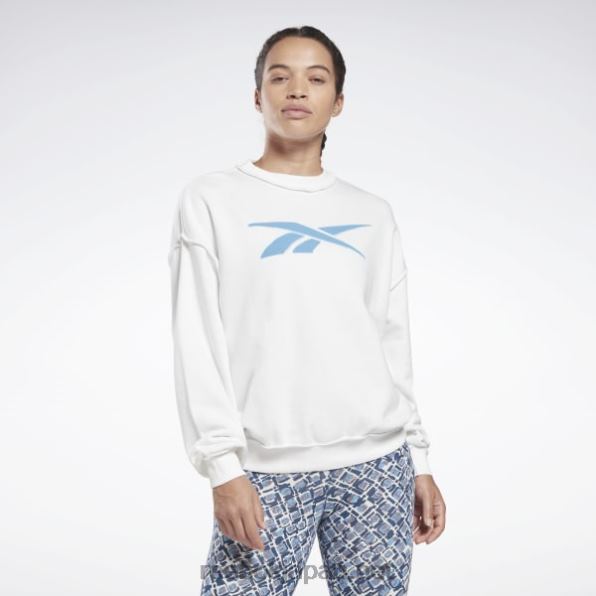 女性 マイトクルースウェットシャツ Reebok 白 0P408972