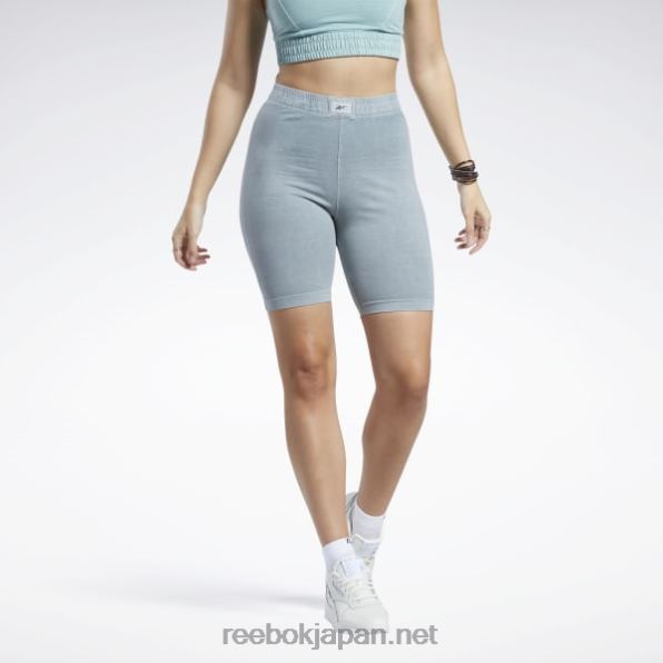 女性 クラシックナチュラルダイレギンスショーツ Reebok ピュアグレー3 0P408808