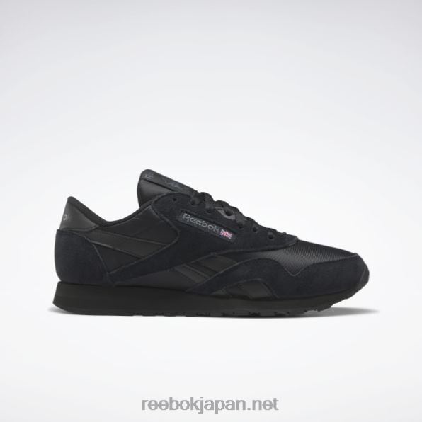 クラシックナイロン紳士靴 Reebok コアブラック/ピュアグレー7 0P4081078