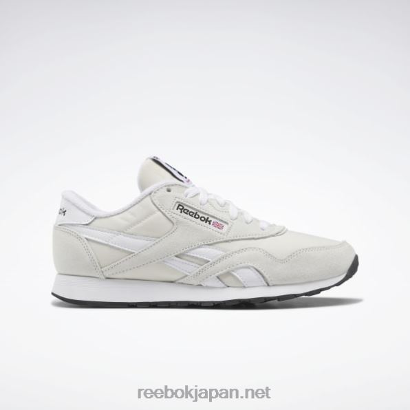 クラシックなナイロンシューズ Reebok 朝霧/FTWRホワイト/コアブラック 0P408425