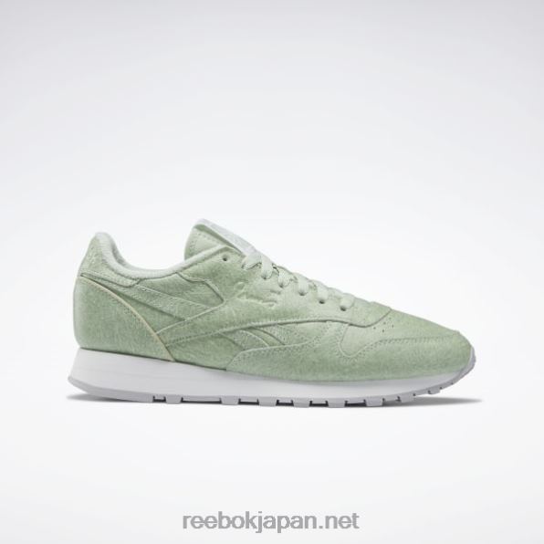 イームズのクラシックレザーシューズ Reebok ライトセージ/FTWRホワイト/コールドグレー2 0P408553