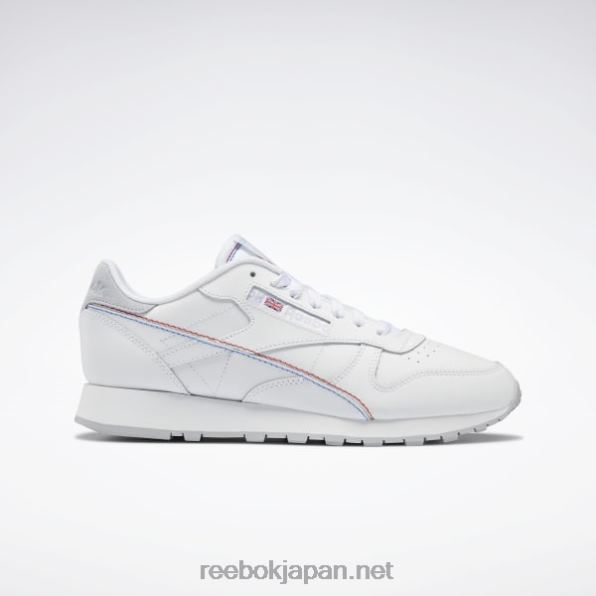 クラシックなレザーであなたの靴を作りましょう Reebok ftwr ホワイト/ベクター ブルー 0P408224