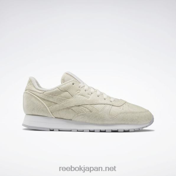 イームズのクラシックレザーシューズ Reebok サンドトラップ/ftwr ホワイト/コールド グレー 2 0P408536