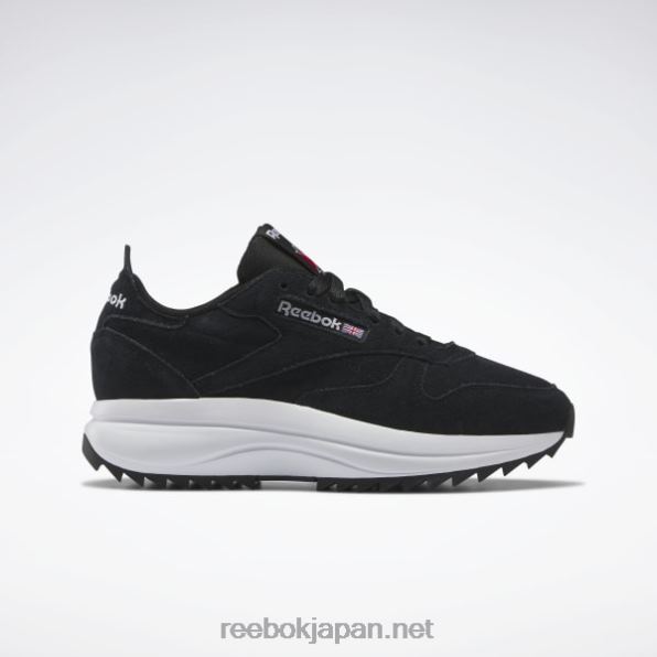 クラシック レザー SP エクストラ レディース シューズ Reebok コアブラック/ベクターブルー/ベクターレッド 0P408264