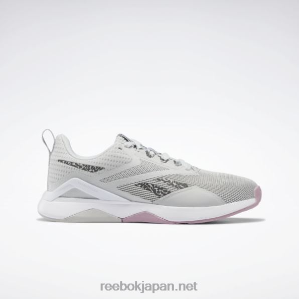 ナノフレックス TR 2.0 レディース トレーニング シューズ Reebok ピュアグレー2/ftwrホワイト/コアブラック 0P408161