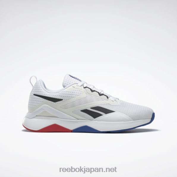 ナノフレックス TR 2.0 メンズ トレーニング シューズ Reebok ftwr ホワイト/コールド グレー 6/コア ブラック 0P4081139