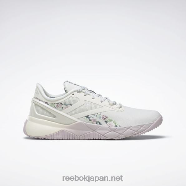 ナノフレックス TR レディース トレーニング シューズ Reebok チョーク/クォーツグロー/ブルースレート 0P408309