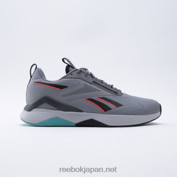 ナノフレックス アドベンチャー TR メンズ トレーニング シューズ Reebok ピュアグレー5/コアブラック/クラシックティール 0P4081165