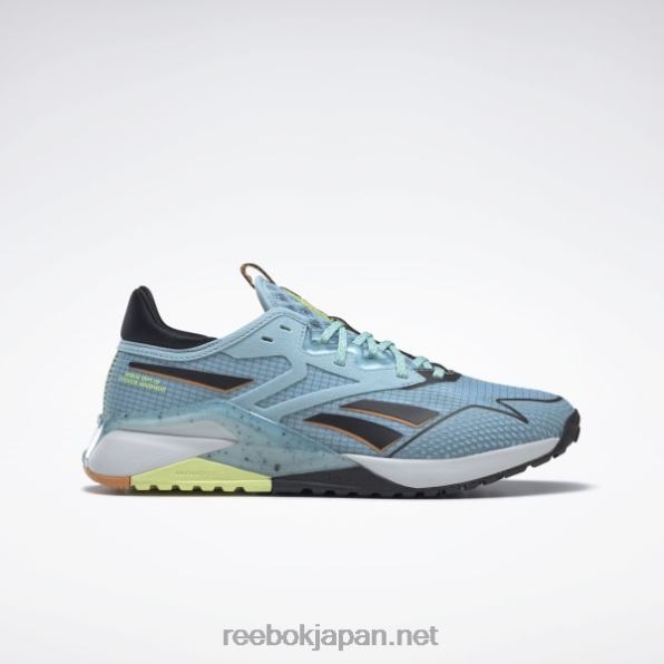 ナノ X2 TR アドベンチャー レディース トレーニング シューズ Reebok ブルーパール/コールドグレー/コアブラック 0P408373