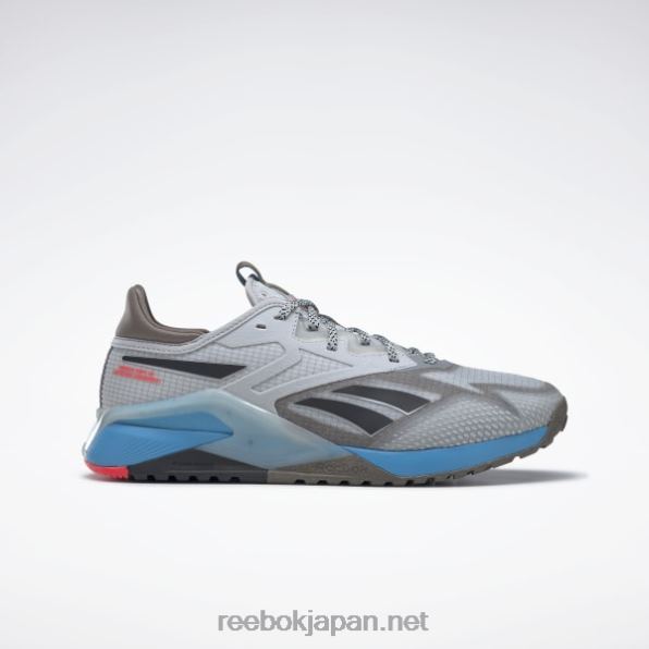 ナノ X2 TR アドベンチャー メンズ トレーニング シューズ Reebok ピュアグレー2/トレックグレー/ラディアントアクア 0P4081107