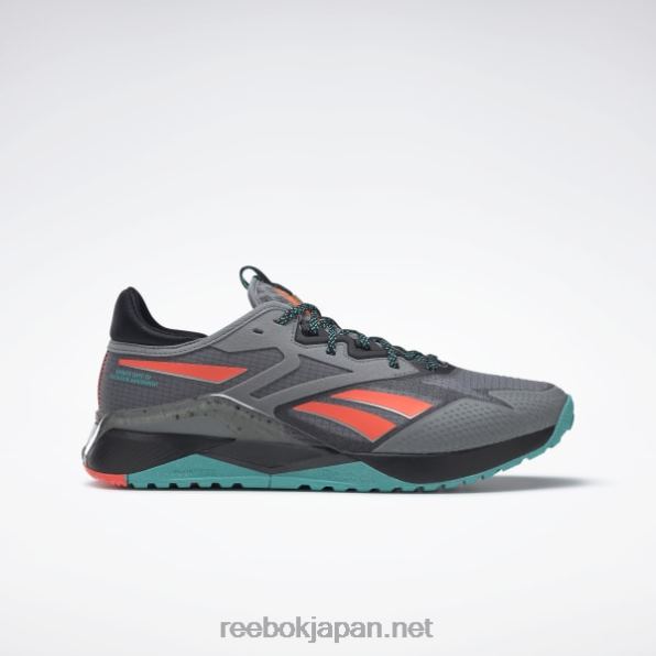 ナノ X2 TR アドベンチャー メンズ トレーニング シューズ Reebok ピュアグレー5/コアブラック/クラシックティール 0P4081063