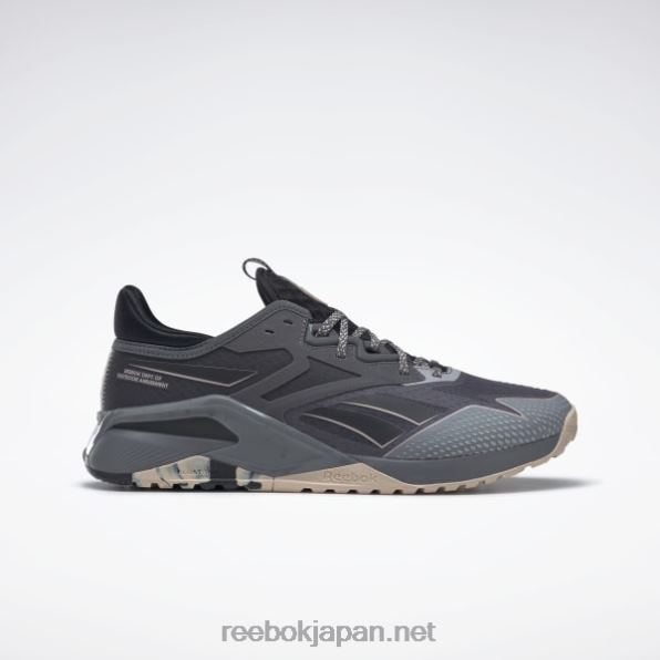 ナノ X2 TR アドベンチャー メンズ トレーニング シューズ Reebok ピュアグレー6/コアブラック/ソフトエクリュ 0P4081049