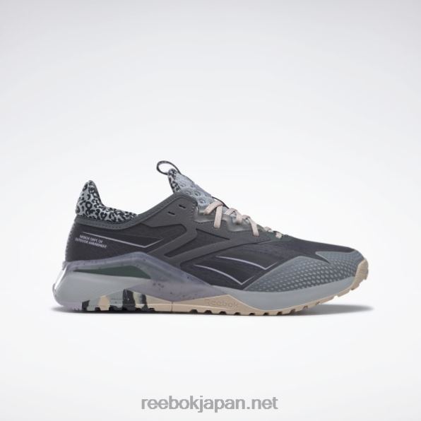 ナノ X2 TR アドベンチャー レディース トレーニング シューズ Reebok ピュアグレー6/ピュアグレー3/ピュアグレー7 0P408203