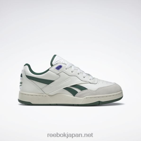 bb 4000 ii バスケットボール シューズ Reebok チョーク/ダークグリーン/アラバスター 0P408701