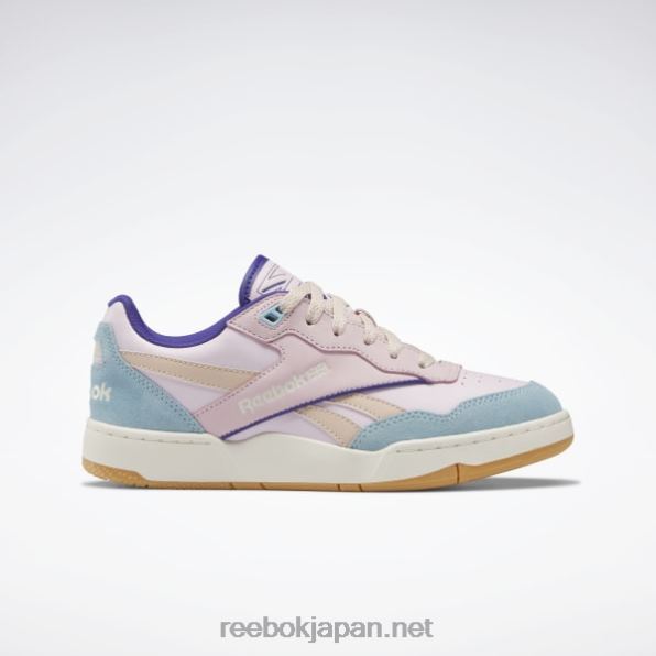 bb 4000 ii レディース シューズ Reebok ピクセルピンク/ヴィンテージチョークS23-R/ブルーパール 0P408753