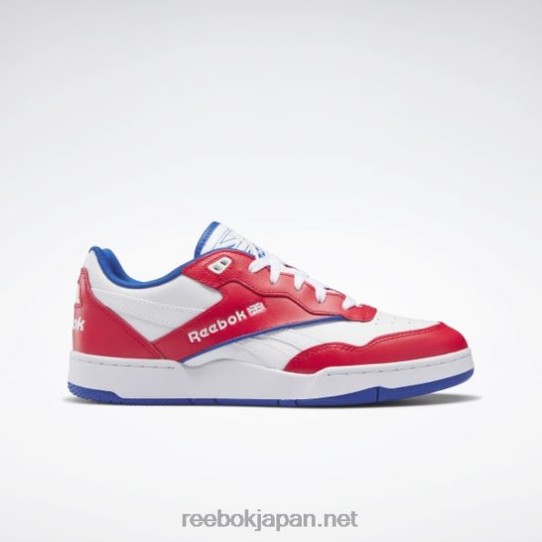 bb 4000 ii バスケットボール シューズ Reebok ftwr ホワイト/ベクターレッド/ベクターブルー 0P408252