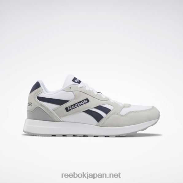 gl 1000 靴 Reebok ftwr ホワイト/ベクター ネイビー/フラッシュ レッド 0P408240