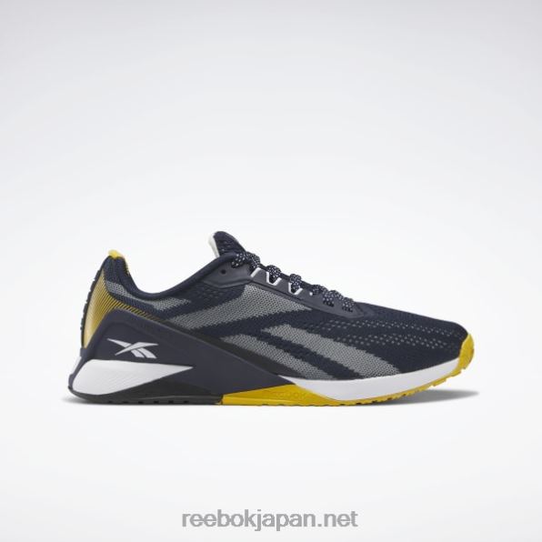 nano x1 レディース トレーニングシューズ Reebok ベクターネイビー/ブライトオークル/コアブラック 0P408934